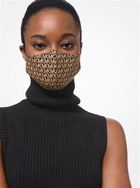 mund nasen schutz michael kors|Logo Stretch Cotton Face Mask .